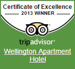 Trip Advisor Certificate of Excellence 2013